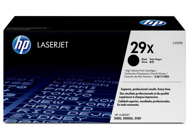 Toner HP C4129X 10K sort 